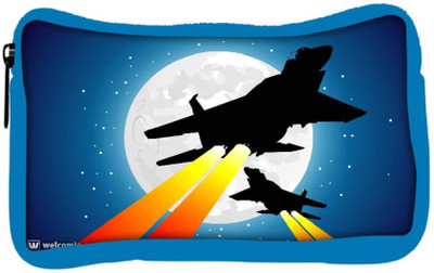 

Snoogg Eco Friendly Canvas Moon And Jet Fighters Student Pen Pencil Case Coin Purse Pouch Cosmetic Makeup Bag (BLUE) Pouch(Multicolor)