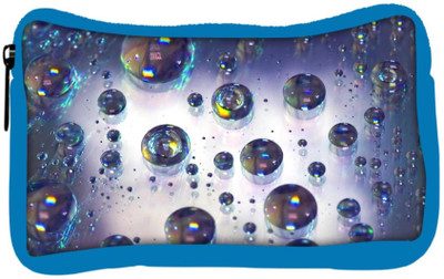 

Snoogg Eco Friendly Canvas Abstract Water Bubbles Student Pen Pencil Case Coin Purse Pouch Cosmetic Makeup Bag (BLUE) Pouch(Multicolor)