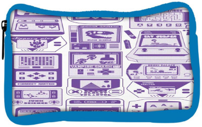 

Snoogg Eco Friendly Canvas Video Gamer'S Dream Student Pen Pencil Case Coin Purse Pouch Cosmetic Makeup Bag (BLUE) Pouch(Multicolor)