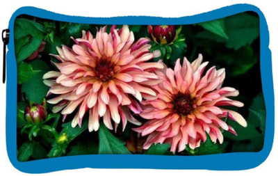 

Snoogg Eco Friendly Canvas Pink Flower Designer Student Pen Pencil Case Coin Purse Pouch Cosmetic Makeup Bag (BLUE) Pouch(Multicolor)