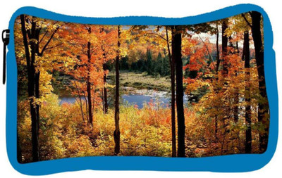 

Snoogg Eco Friendly Canvas Forest Trees Designer Student Pen Pencil Case Coin Purse Pouch Cosmetic Makeup Bag (BLUE) Pouch(Multicolor)