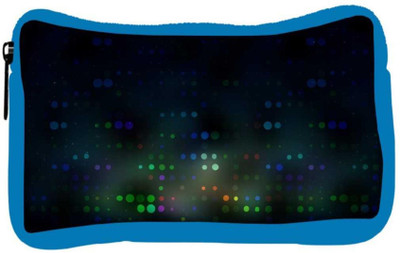 

Snoogg Eco Friendly Canvas Blurred Dots Designer Student Pen Pencil Case Coin Purse Pouch Cosmetic Makeup Bag (BLUE) Pouch(Multicolor)