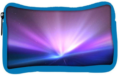 

Snoogg Eco Friendly Canvas Light Colour Abstract Designer Student Pen Pencil Case Coin Purse Pouch Cosmetic Makeup Bag (BLUE) Pouch(Multicolor)