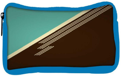 

Snoogg Eco Friendly Canvas Brown Lines Designer Student Pen Pencil Case Coin Purse Pouch Cosmetic Makeup Bag (BLUE) Pouch(Multicolor)