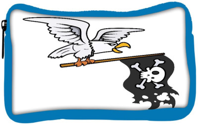 

Snoogg Eco Friendly Canvas Eagle Holding Pirate Flag Vector Cartoon Illustration Student Pen Pencil Case Coin Purse Pouch Cosmetic Makeup Bag (BLUE) Pouch(Multicolor)