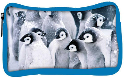 

Snoogg Eco Friendly Canvas Animal Penguin Designer Student Pen Pencil Case Coin Purse Pouch Cosmetic Makeup Bag (BLUE) Pouch(Multicolor)