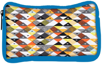 

Snoogg Eco Friendly Canvas Aztec Orange Grey Yellow Student Pen Pencil Case Coin Purse Pouch Cosmetic Makeup Bag (BLUE) Pouch(Multicolor)