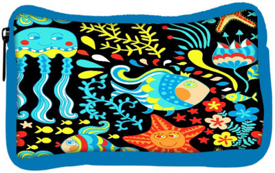 

Snoogg Eco Friendly Canvas Cartoon Set With Sea Live Student Pen Pencil Case Coin Purse Pouch Cosmetic Makeup Bag (BLUE) Pouch(Multicolor)