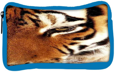 

Snoogg Eco Friendly Canvas Tiger 22 Student Pen Pencil Case Coin Purse Pouch Cosmetic Makeup Bag (BLUE) Pouch(Multicolor)