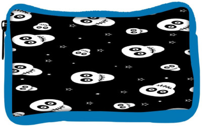 

Snoogg Eco Friendly Canvas Skull Pattern 2437 Student Pen Pencil Case Coin Purse Pouch Cosmetic Makeup Bag (BLUE) Pouch(Multicolor)