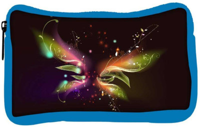 

Snoogg Eco Friendly Canvas Patterned Design Designer Student Pen Pencil Case Coin Purse Pouch Cosmetic Makeup Bag (BLUE) Pouch(Multicolor)