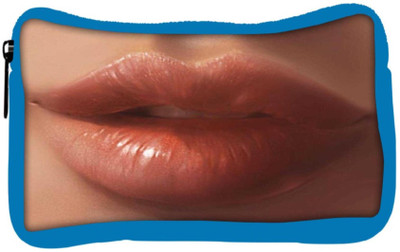 

Snoogg Eco Friendly Canvas Crazy Lips 2565 Student Pen Pencil Case Coin Purse Pouch Cosmetic Makeup Bag (BLUE) Pouch(Multicolor)