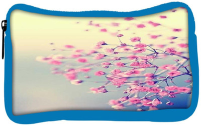 

Snoogg Eco Friendly Canvas Pink Flowers Serene Student Pen Pencil Case Coin Purse Pouch Cosmetic Makeup Bag (BLUE) Pouch(Multicolor)