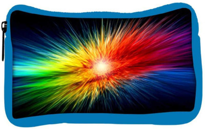 

Snoogg Eco Friendly Canvas Supernova Rainbow Explosion Designer Student Pen Pencil Case Coin Purse Pouch Cosmetic Makeup Bag (BLUE) Pouch(Multicolor)