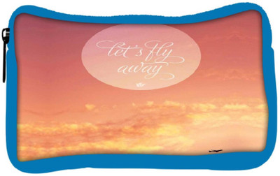 

Snoogg Eco Friendly Canvas Fly Away Abstract Quote Student Pen Pencil Case Coin Purse Pouch Cosmetic Makeup Bag (BLUE) Pouch(Multicolor)