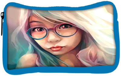 

Snoogg Eco Friendly Canvas Hipster Girl 2853 Student Pen Pencil Case Coin Purse Pouch Cosmetic Makeup Bag (BLUE) Pouch(Multicolor)