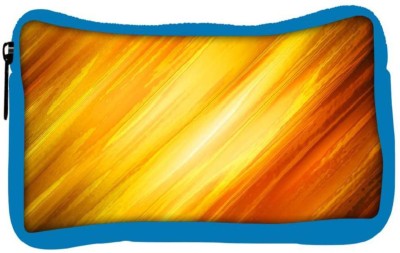 

Snoogg Eco Friendly Canvas Abstract Yellow And Orange Designer Student Pen Pencil Case Coin Purse Pouch Cosmetic Makeup Bag (BLUE) Pouch(Multicolor)