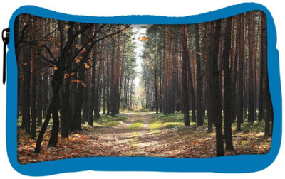 

Snoogg Eco Friendly Canvas Autumn Student Pen Pencil Case Coin Purse Pouch Cosmetic Makeup Bag (BLUE) Pouch(Multicolor)