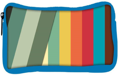 

Snoogg Eco Friendly Canvas Slant Multi Color Designer Student Pen Pencil Case Coin Purse Pouch Cosmetic Makeup Bag (BLUE) Pouch(Multicolor)