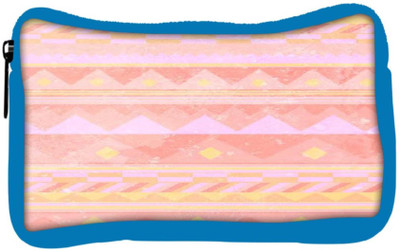 

Snoogg Eco Friendly Canvas Pink Light Aztec Student Pen Pencil Case Coin Purse Pouch Cosmetic Makeup Bag (BLUE) Pouch(Multicolor)