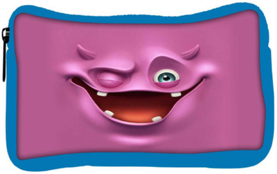 

Snoogg Eco Friendly Canvas Purple Devil Ghost 2685 Student Pen Pencil Case Coin Purse Pouch Cosmetic Makeup Bag (BLUE) Pouch(Multicolor)