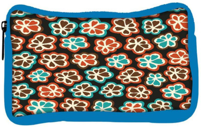 

Snoogg Eco Friendly Canvas Seamless Floral Pattern Flowers Texture Daisy Student Pen Pencil Case Coin Purse Pouch Cosmetic Makeup Bag (BLUE) Pouch(Multicolor)