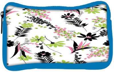 

Snoogg Eco Friendly Canvas White Leaves Pattern 2479 Student Pen Pencil Case Coin Purse Pouch Cosmetic Makeup Bag (BLUE) Pouch(Multicolor)
