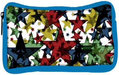 

Snoogg Eco Friendly Canvas Star Pattern Student Pen Pencil Case Coin Purse Pouch Cosmetic Makeup Bag (BLUE) Pouch(Multicolor)