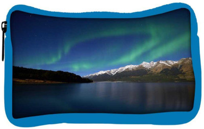 

Snoogg Eco Friendly Canvas Mountians View Designer Student Pen Pencil Case Coin Purse Pouch Cosmetic Makeup Bag (BLUE) Pouch(Multicolor)
