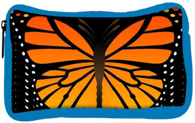 

Snoogg Eco Friendly Canvas Abstract Orange Butterfly Designer Student Pen Pencil Case Coin Purse Pouch Cosmetic Makeup Bag (BLUE) Pouch(Multicolor)