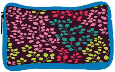 

Snoogg Eco Friendly Canvas Seamless Leaf Pattern Student Pen Pencil Case Coin Purse Pouch Cosmetic Makeup Bag (BLUE) Pouch(Multicolor)