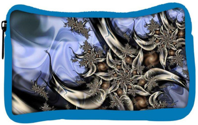 

Snoogg Eco Friendly Canvas Fractal Swirling Smoke Designer Student Pen Pencil Case Coin Purse Pouch Cosmetic Makeup Bag (BLUE) Pouch(Multicolor)
