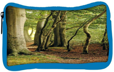 

Snoogg Eco Friendly Canvas Beach Forest Trees Green Nature Designer Student Pen Pencil Case Coin Purse Pouch Cosmetic Makeup Bag (BLUE) Pouch(Multicolor)