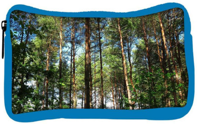

Snoogg Eco Friendly Canvas Multiple Branched Tree Designer Student Pen Pencil Case Coin Purse Pouch Cosmetic Makeup Bag (BLUE) Pouch(Multicolor)