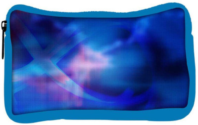 

Snoogg Eco Friendly Canvas Abstract Blue Colourback Designer Student Pen Pencil Case Coin Purse Pouch Cosmetic Makeup Bag (BLUE) Pouch(Multicolor)