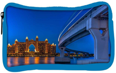 

Snoogg Eco Friendly Canvas Great Resort In Dubai Designer Student Pen Pencil Case Coin Purse Pouch Cosmetic Makeup Bag (BLUE) Pouch(Multicolor)