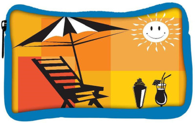 

Snoogg Eco Friendly Canvas Summer Holiday With Palm Tree And Parasol On The Beach Series 7 Student Pen Pencil Case Coin Purse Pouch Cosmetic Makeup Bag (BLUE) Pouch(Multicolor)