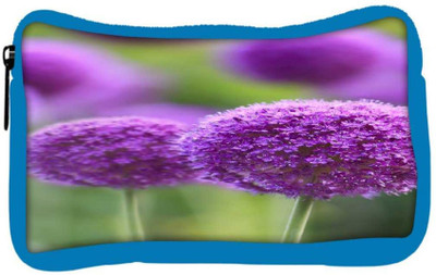 

Snoogg Eco Friendly Canvas Purple Blossoms Designer Student Pen Pencil Case Coin Purse Pouch Cosmetic Makeup Bag (BLUE) Pouch(Multicolor)