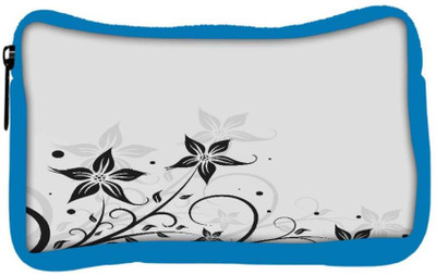 

Snoogg Eco Friendly Canvas Seamless Floral Pattern Abstract Background Student Pen Pencil Case Coin Purse Pouch Cosmetic Makeup Bag (BLUE) Pouch(Multicolor)