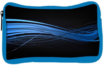 

Snoogg Eco Friendly Canvas Abstract Blue Design Designer Student Pen Pencil Case Coin Purse Pouch Cosmetic Makeup Bag (BLUE) Pouch(Multicolor)