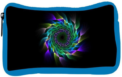 

Snoogg Eco Friendly Canvas Vortex Abstract Designer Student Pen Pencil Case Coin Purse Pouch Cosmetic Makeup Bag (BLUE) Pouch(Multicolor)