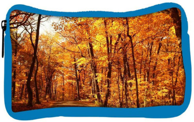 

Snoogg Eco Friendly Canvas Day Forest Designer Student Pen Pencil Case Coin Purse Pouch Cosmetic Makeup Bag (BLUE) Pouch(Multicolor)