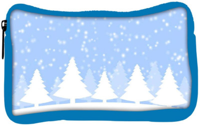 

Snoogg Eco Friendly Canvas Snow Time 2374 Student Pen Pencil Case Coin Purse Pouch Cosmetic Makeup Bag (BLUE) Pouch(Multicolor)