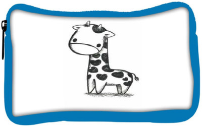 

Snoogg Eco Friendly Canvas Funny Giraffe Student Pen Pencil Case Coin Purse Pouch Cosmetic Makeup Bag (BLUE) Pouch(Multicolor)