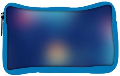 

Snoogg Eco Friendly Canvas Lights At Nigth Designer Student Pen Pencil Case Coin Purse Pouch Cosmetic Makeup Bag (BLUE) Pouch(Multicolor)