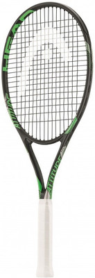 

Head MX Attitude Elite Tennis Racquet Green, Black Strung Tennis Racquet(G3 - 4 3/8 Inches, 270 g), Black;green