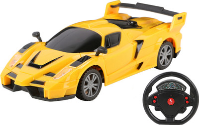 Majorette 1:24 FULL FUNCTION R/C CAR - POR(Yellow)