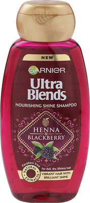 

Garnier New Ultra Blends Heena & Blackberry, Nourshing Shine Shampoo(360 ml)