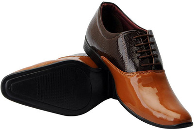 

VERNARDO Party Wear For Men(Tan, Brown