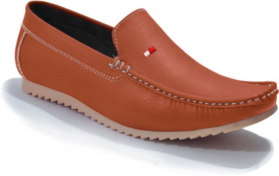 

Feetway Light Weight Loafers For Men Stylish Slip On Durable And Stylish Loafer Shoes For Men Loafers For Men(Tan